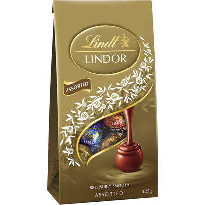 Lindt Lindor Assorted Pouch 125g