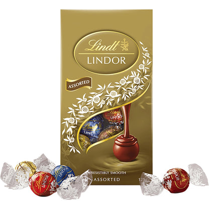 Lindt Lindor Assorted Pouch 125g