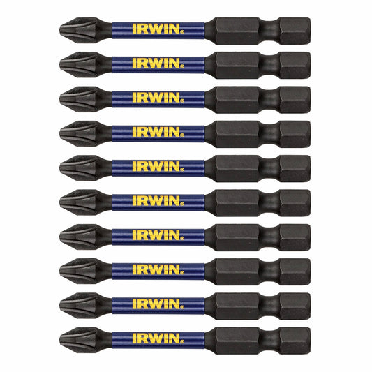 Irwin Impact Pro Performance 57mm PH2 10 Pack