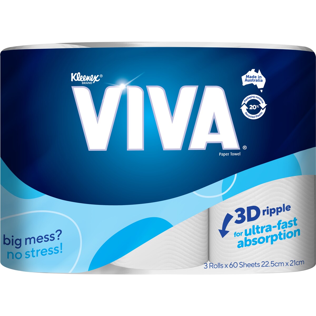 Viva Paper Towels 180 Sheets 3 Pack