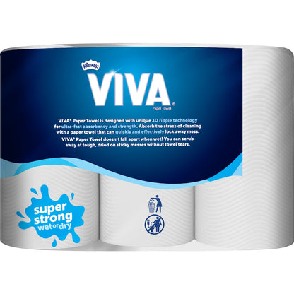 Viva White Paper Towel 3 X 60 Pack