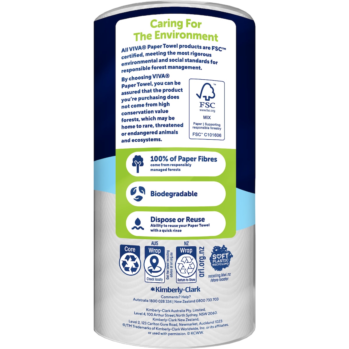 Viva White Paper Towel 3 X 60 Pack