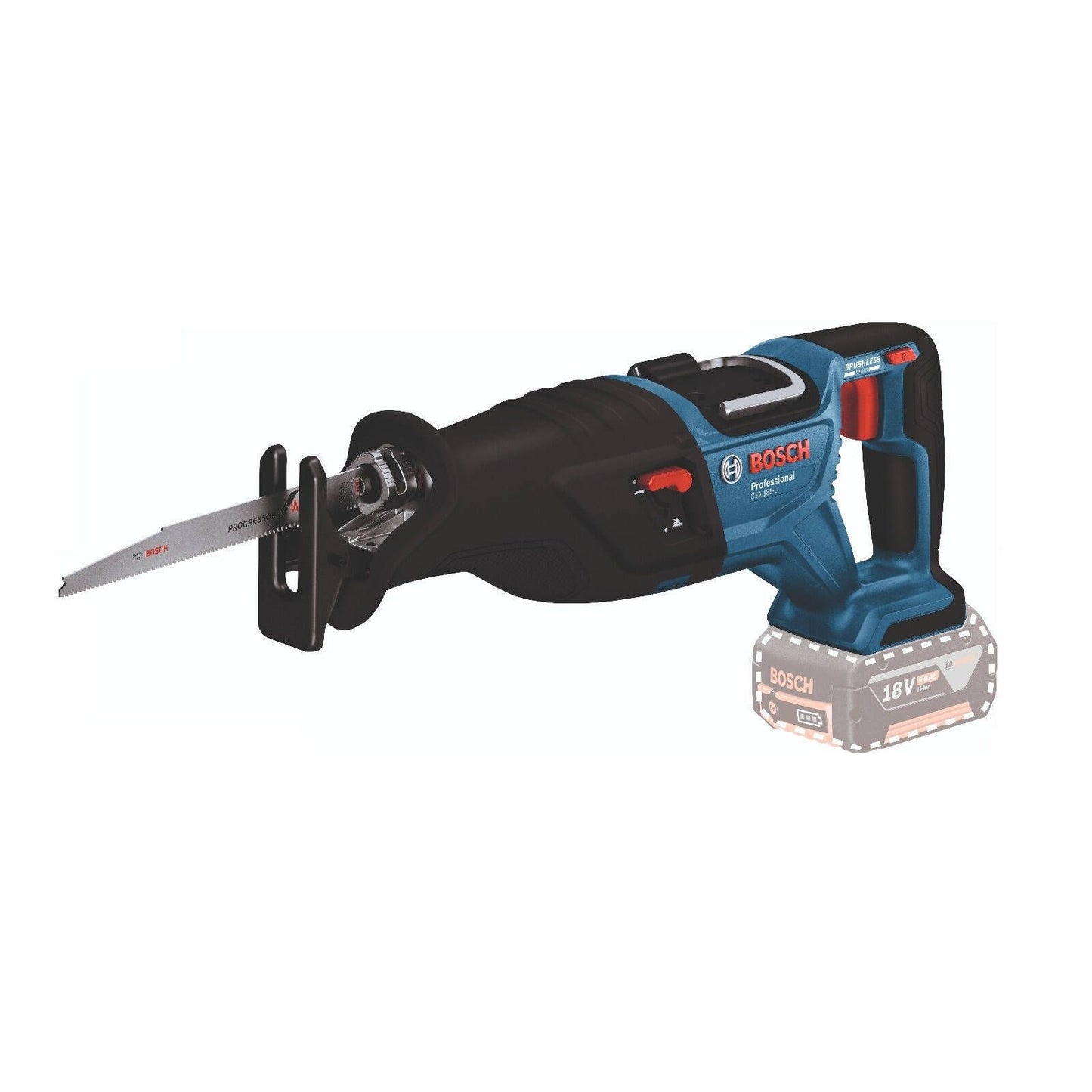 Bosch Professional Biturbo Reciprocating Saw - GSA 28mm - 18V - Skin Only