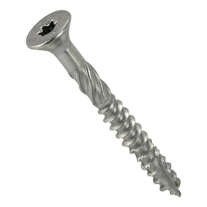 Zenith Large Head Decking Screw - T25 12g x 50mm SS304 - 250 Pack