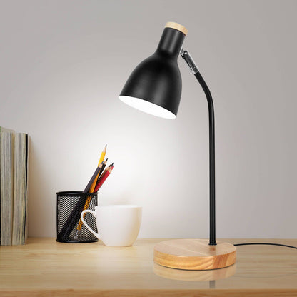 Verve Design Black Lexi Desk Lamp - 150 x 420mm