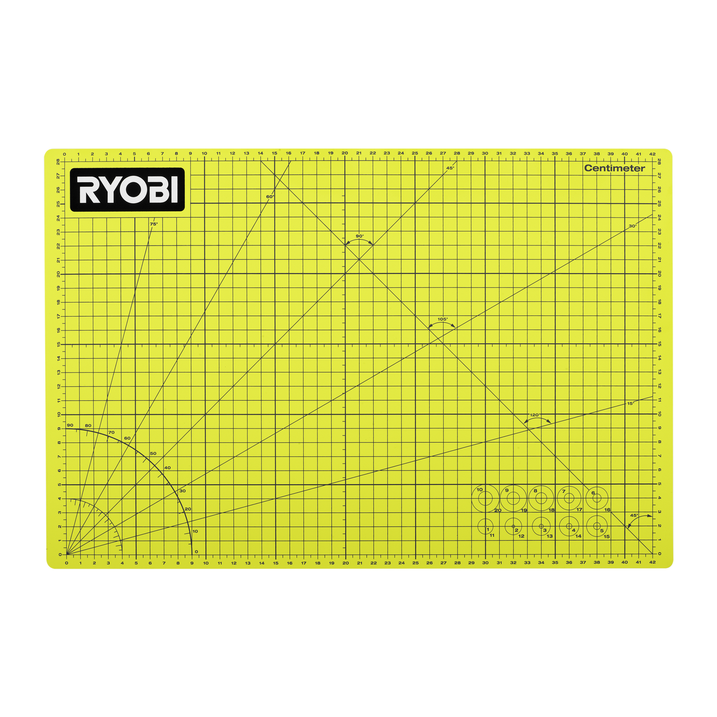 Ryobi Self Healing Cutting Mat - A3 - 340 x 450mm