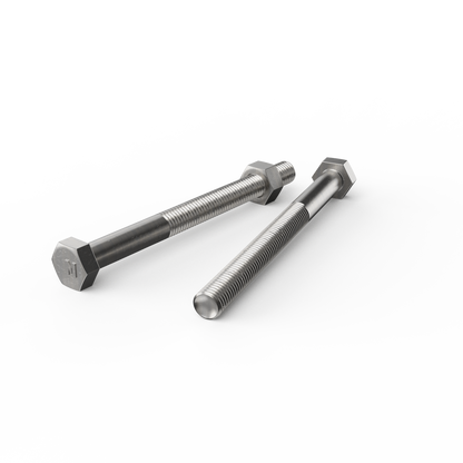 Zenith Stainless Steel 304 Hex Head Bolts & Nuts - M10 x 120mm - 12 Pack