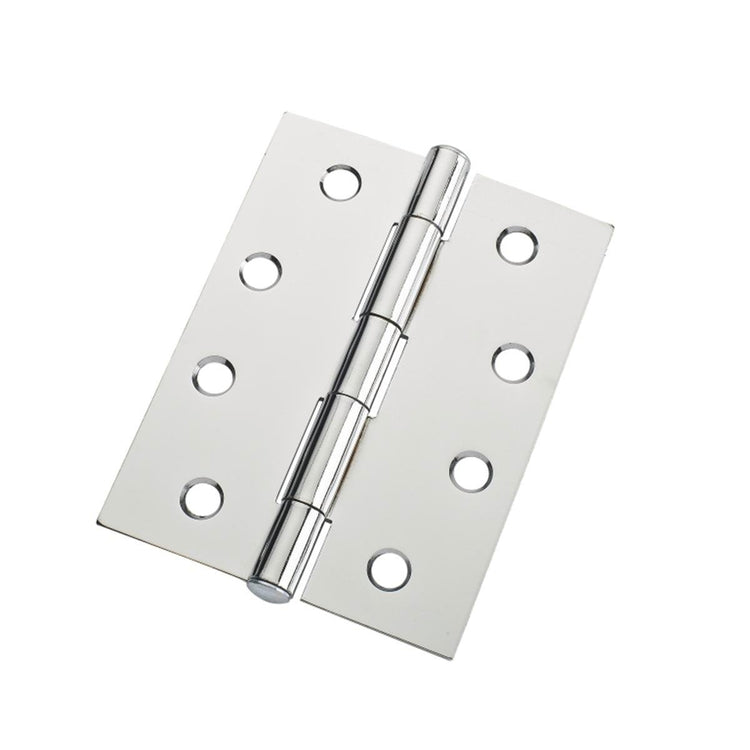 Lane 100mm Chrome Plated Fixed Pin Butt Hinge Pack of 20
