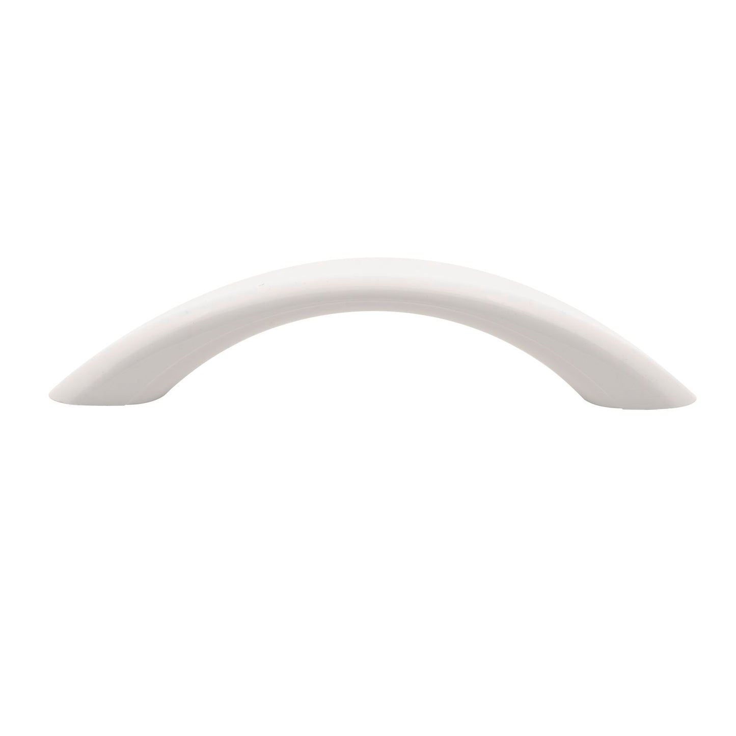 Prestige White Plastic Bow Handle - 96mm