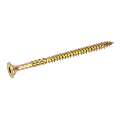 Titan Timber Bugle Batten Screw - 14g x 100mm - Zinc Gold - 25 Pack