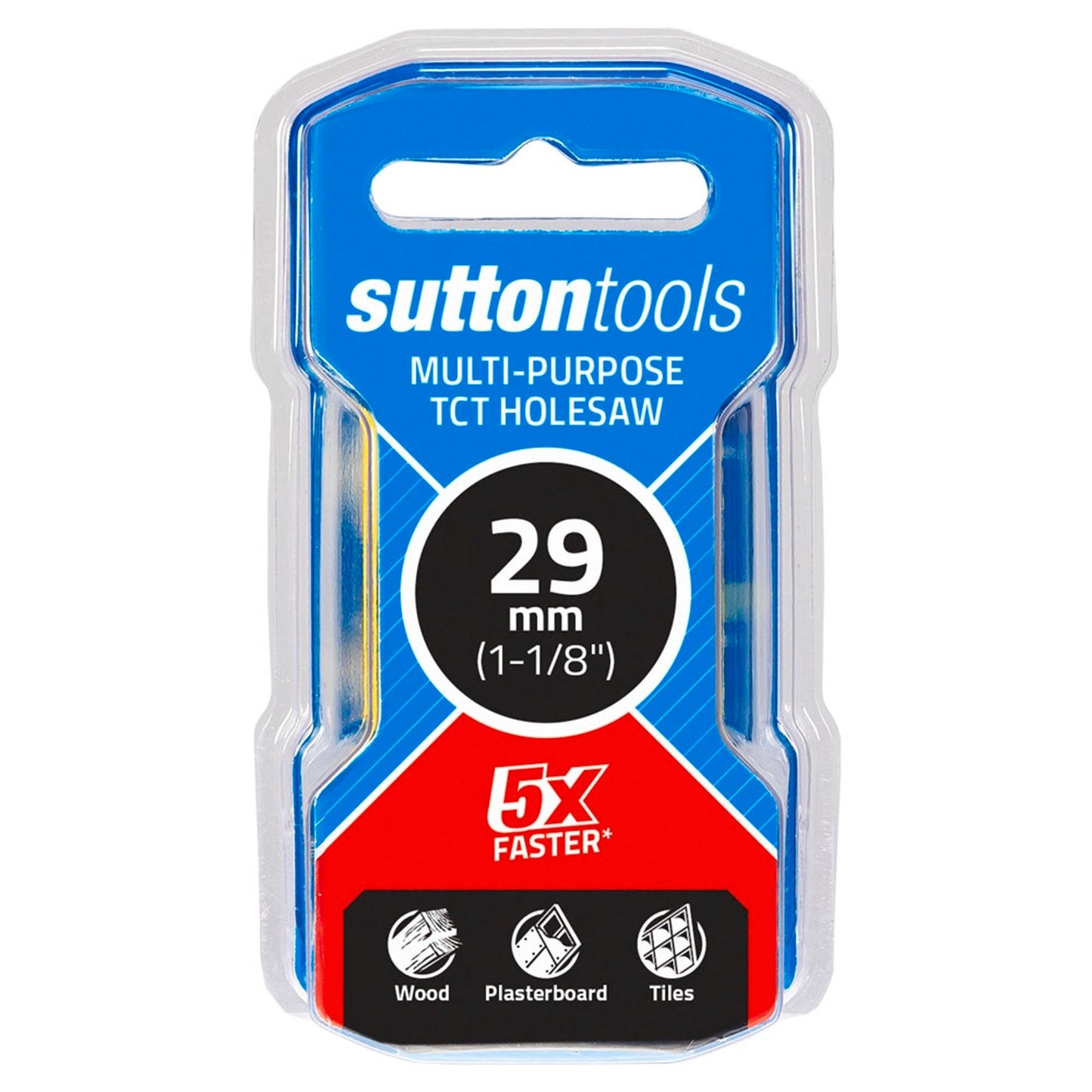 Sutton Tools TCT Multi Purpose Seamless Holesaw - 29mm