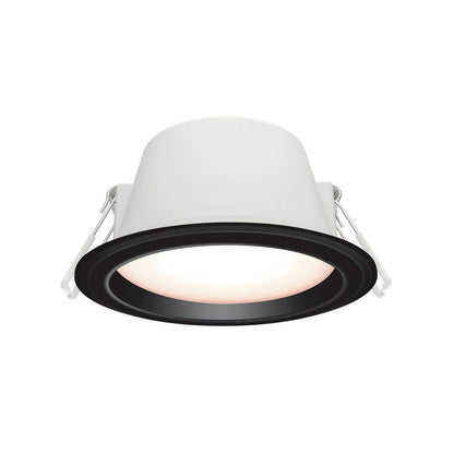 HPM Alina LED Downlight - 7W - 90mm - Black - Tri Colour