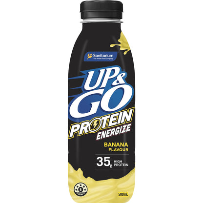 Up&go Protein Energize Banana Flavour Drink 500ml