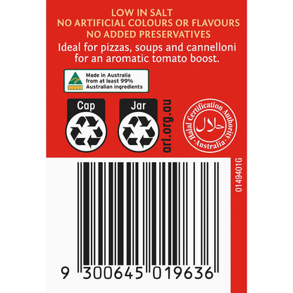 Leggos Australian Tomato Passata Sauce With Italian Herbs 700g