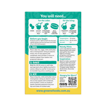 Green's Gluten Free Golden Butter Cake Mix - 470g