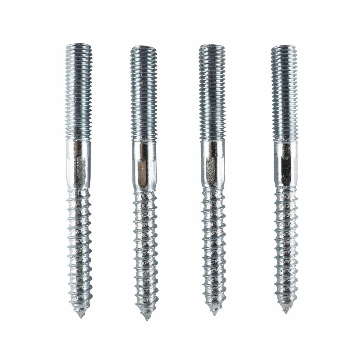 Everhang M12 Hanger Bolt 120mm Zinc Plated Steel 4 Pack