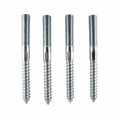Everhang M12 Hanger Bolt 120mm Zinc Plated Steel 4 Pack