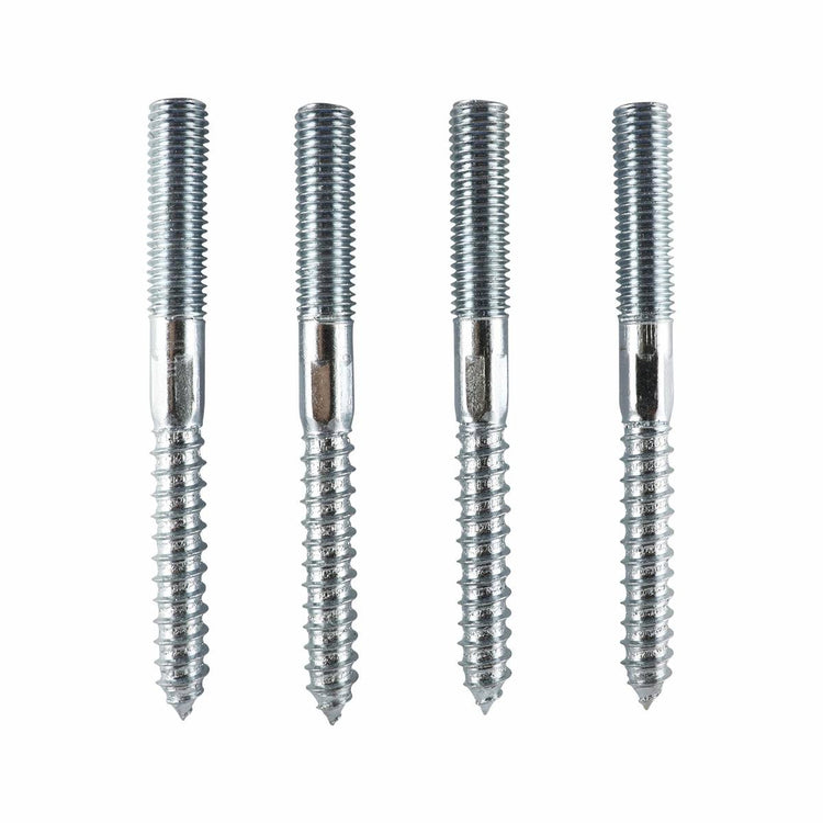 Everhang M12 Hanger Bolt 120mm Zinc Plated Steel 4 Pack