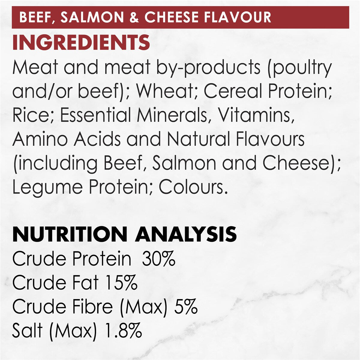 Fancy Feast Adult Beef, Salmon & Cheese Flavour Dry Cat Food 450g