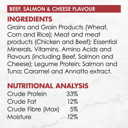 Fancy Feast Adult Beef, Salmon & Cheese Flavour Dry Cat Food 450g