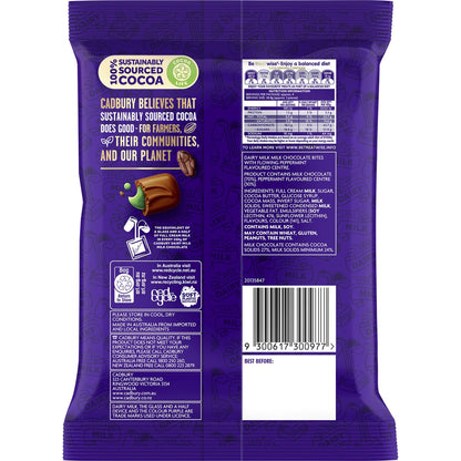 Cadbury Dairy Milk Peppermint Bites Chocolate Snack & Share 142g