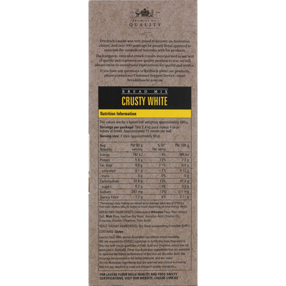 Laucke Crusty White Bread Mix 2.4kg