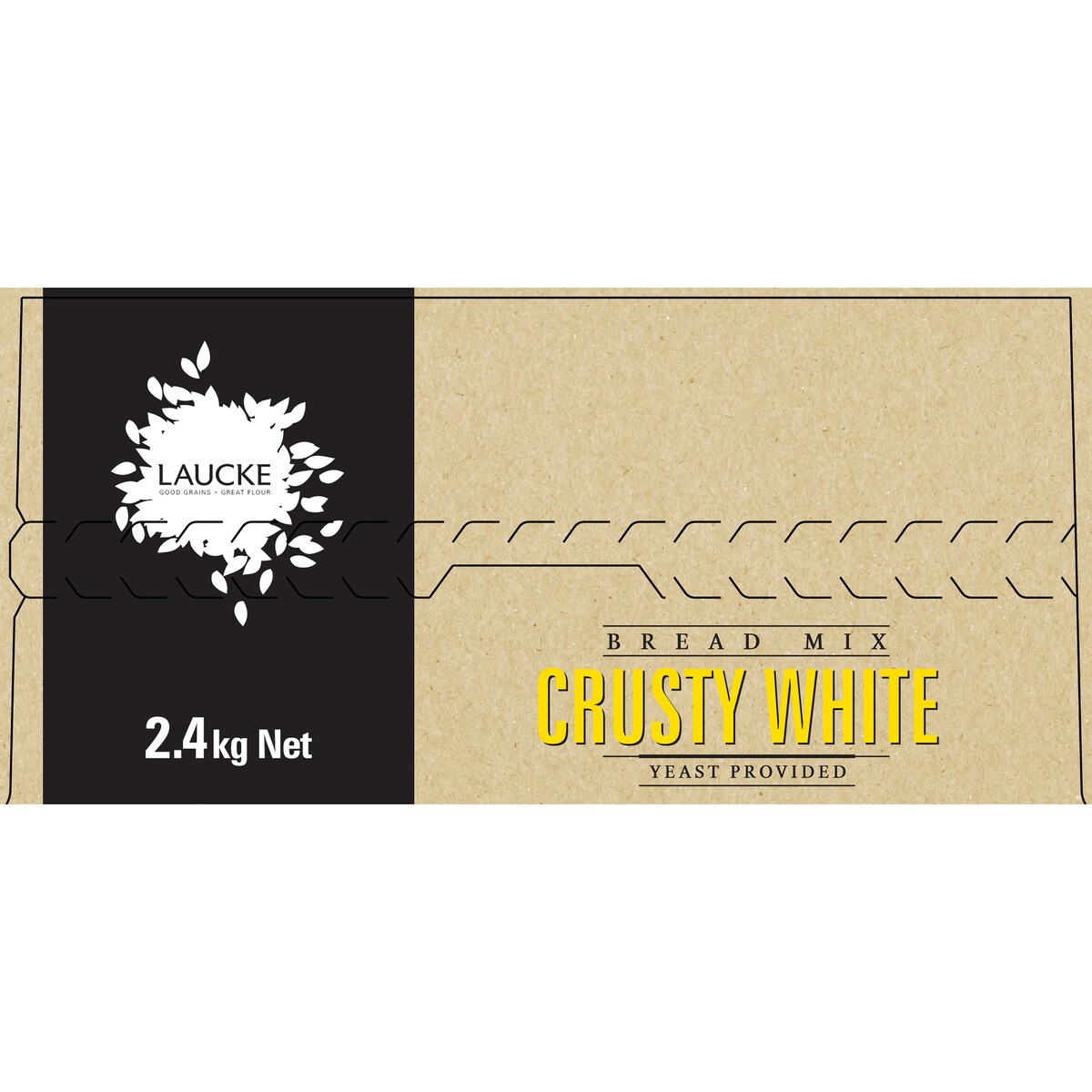Laucke Crusty White Bread Mix 2.4kg