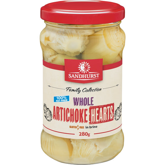 Sandhurst Artichoke Hearts In Brine 280g