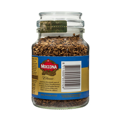 Moccona assic Medium Decaffeinated Instant Coffee - 100g