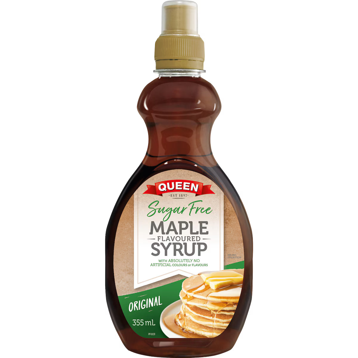 Queen Sugar Free Maple Flavoured Syrup | 355mL