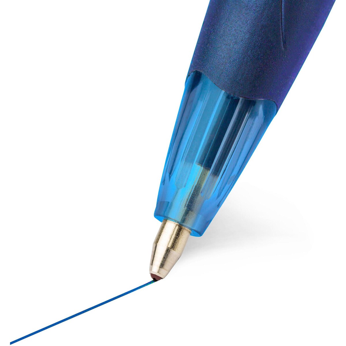 Bic Atlantis Retractable Ballpoint Pens Blue 4 Pack