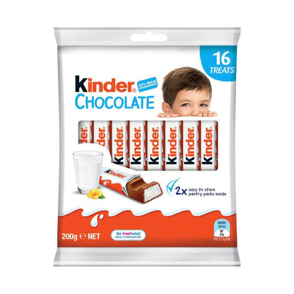 Kinder Choc Little Ones Share Pack 16 Pack - 200g