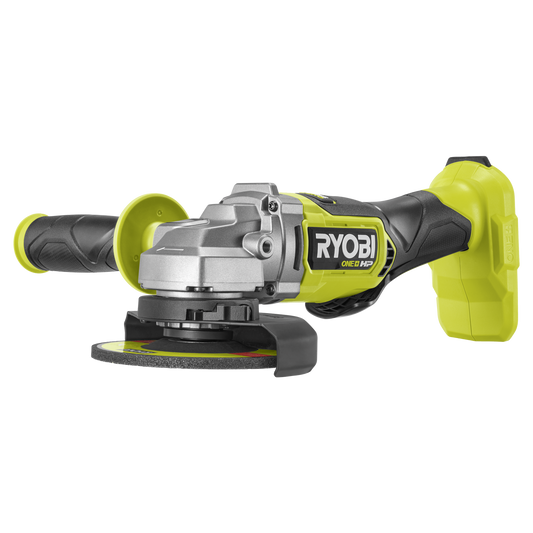 Ryobi HP Angle Grinder - 18V One+ - 125mm - 9000rpm - Tool Only
