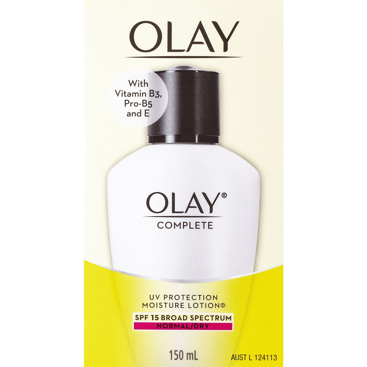 Olay Complete Uv Protection Moisturiser Cream Spf 15 150ml