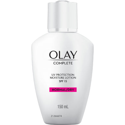Olay Complete Uv Protection Moisturiser Cream Spf 15 150ml