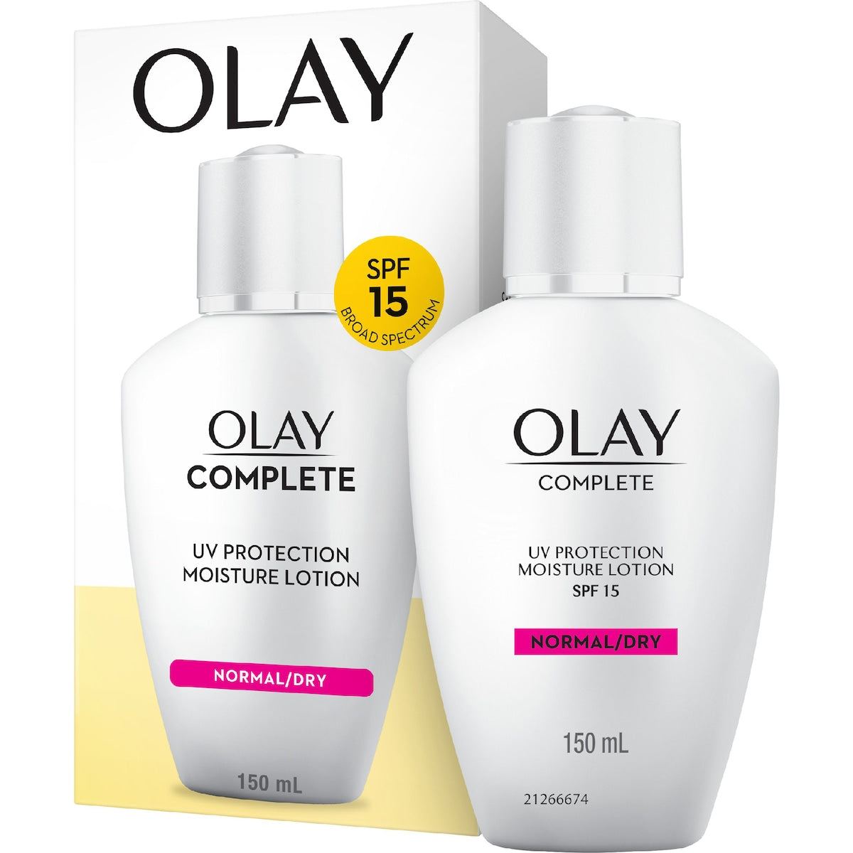 Olay Complete Uv Protection Moisturiser Cream Spf 15 150ml