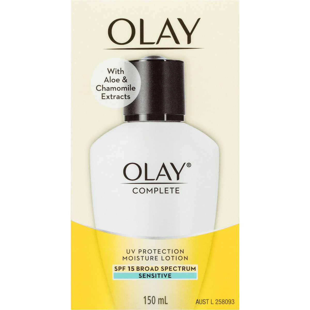 Olay Complete Uv Protection Sensitive Lotion Spf 15 150ml