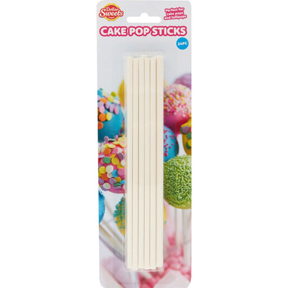 Dollar Sweets Cake Pop Sticks 24 Pack