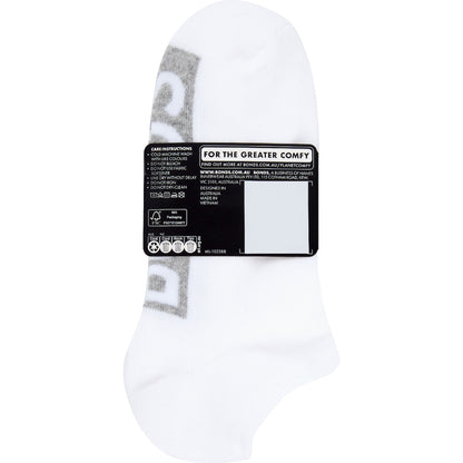 Bonds Mens Low Cut Socks Size 6-10 Assorted 3 Pack