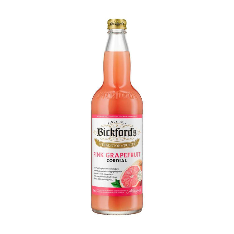 Bickford's Pink Grapefruit Cordial - 750mL