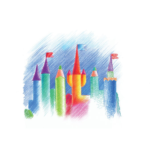 Faber-castell Triangular Colour Pencils Tri Grip 12 Pack