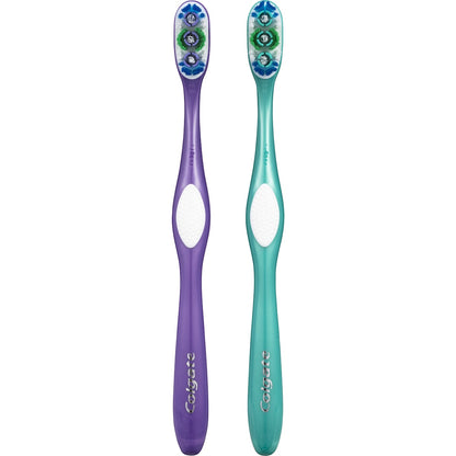 Colgate 360 Deep Clean Toothbrush Medium Value 2 Pack