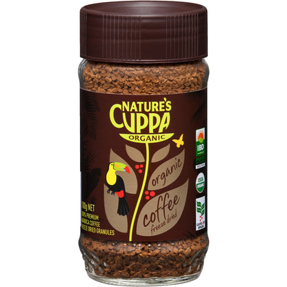 Natures Cuppa Freeze Dried Coffee Eco Organic 100g