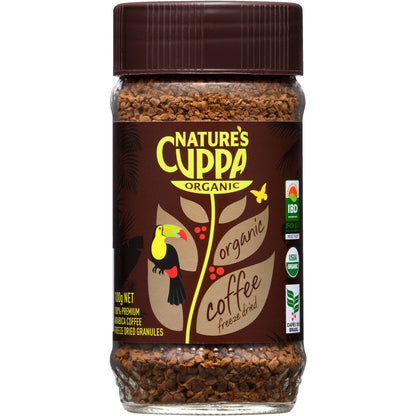 Natures Cuppa Freeze Dried Coffee Eco Organic 100g