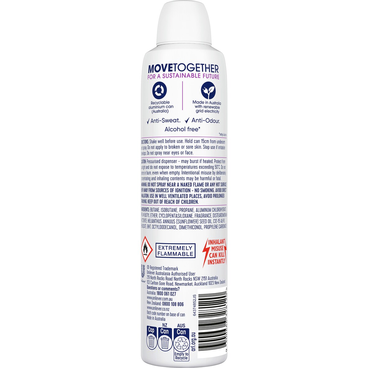 Rexona Women Deodorant Classic 250 Ml