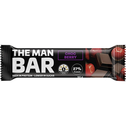 The Man Bar Choc Berry 50g