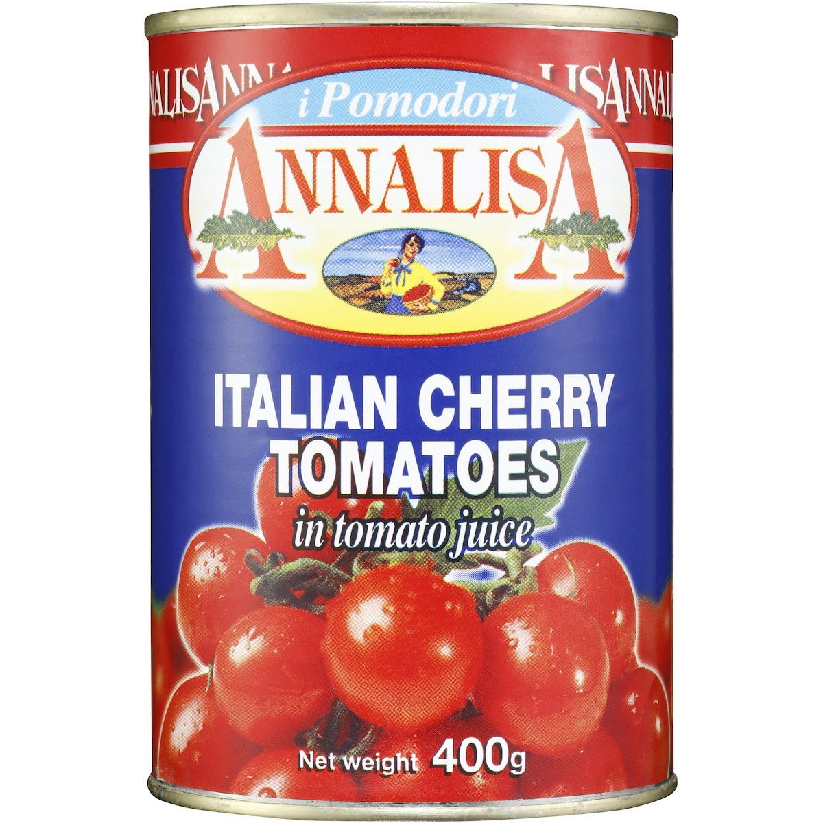 Annalisa Tomatoes Cherry In Tomato Juice 400g