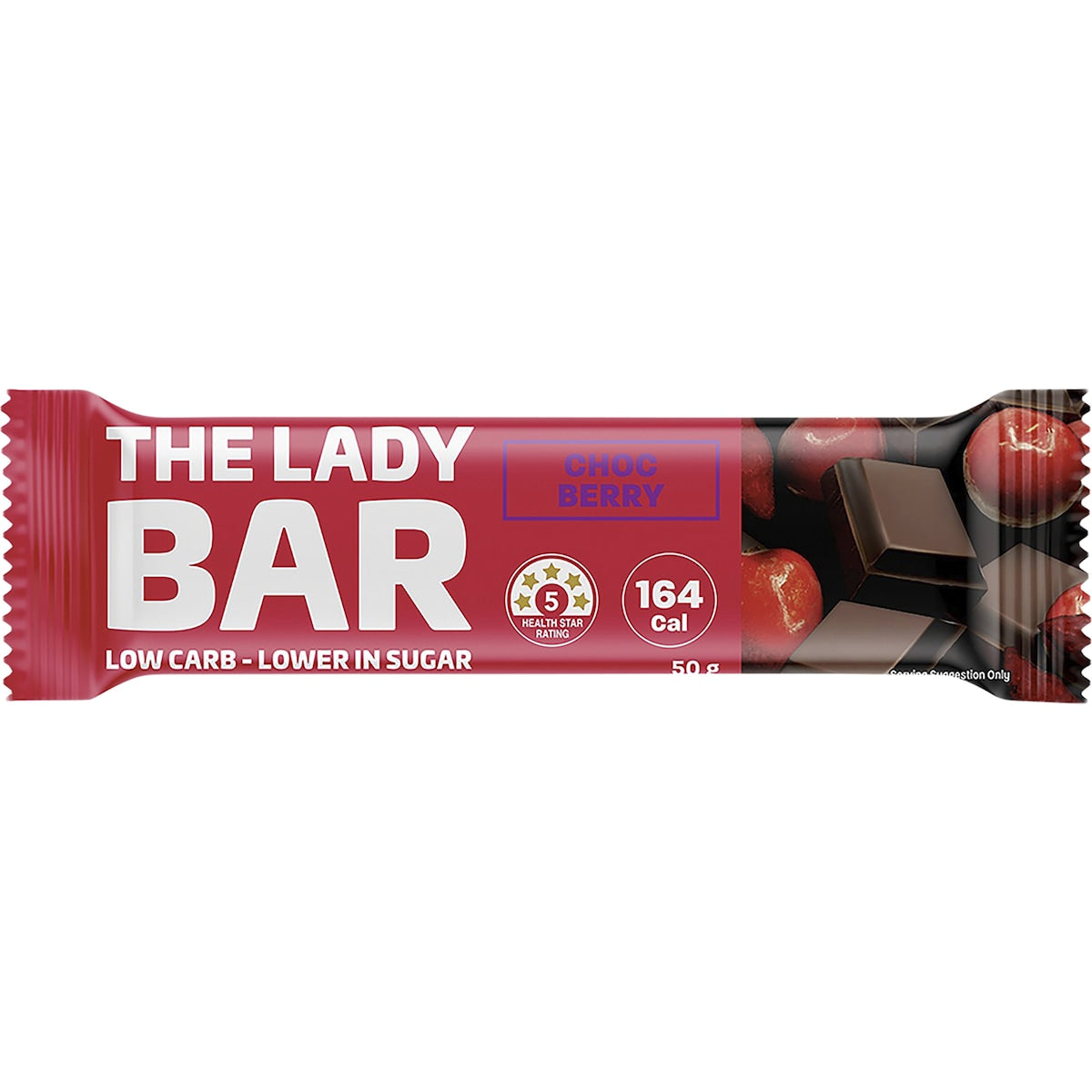 The Lady Bar Choc Berry 50g
