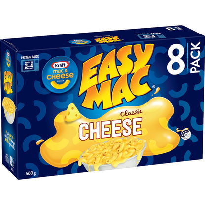 Kraft Easy Mac & Cheese Dinner 8 Pack