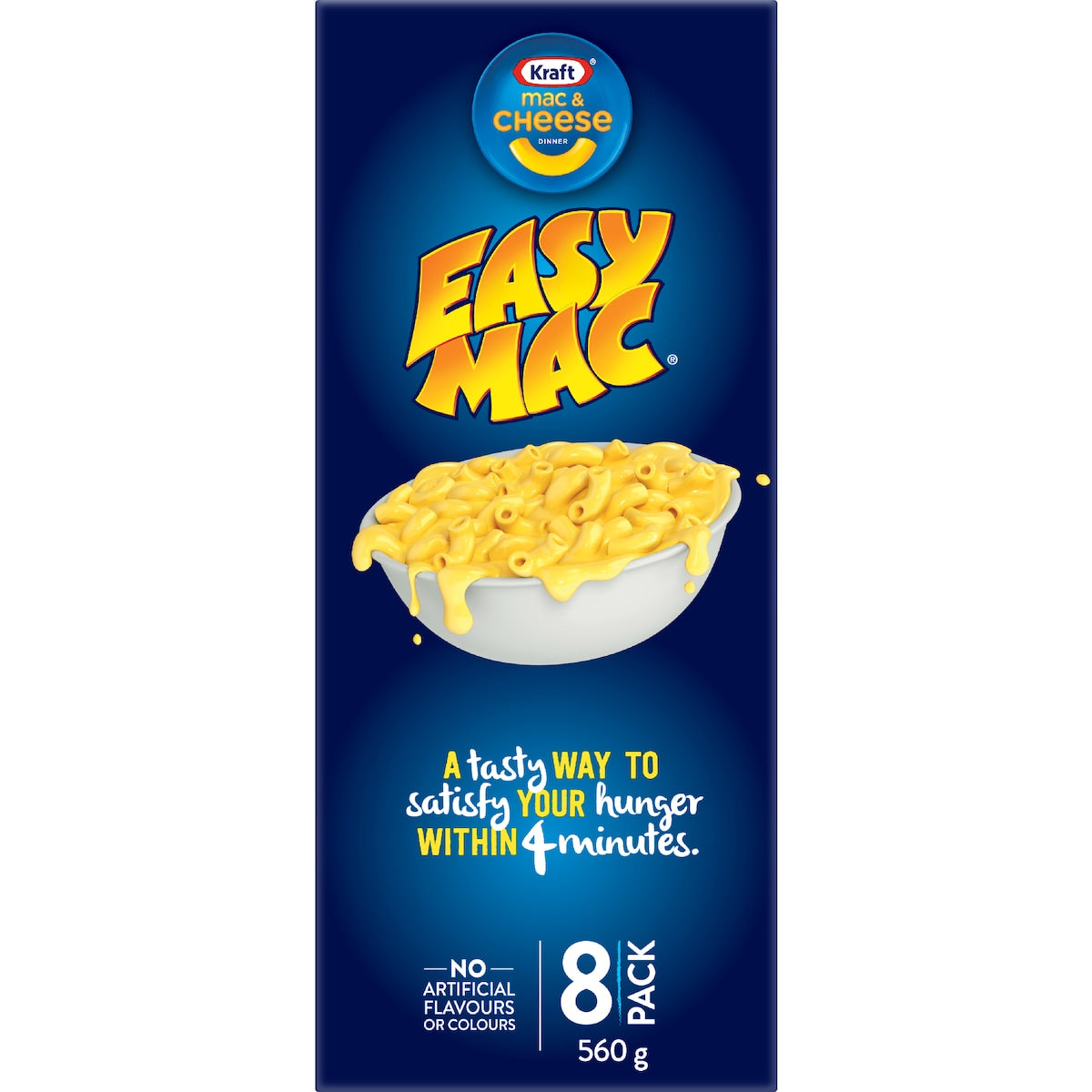 Kraft Easy Mac & Cheese Dinner 8 Pack